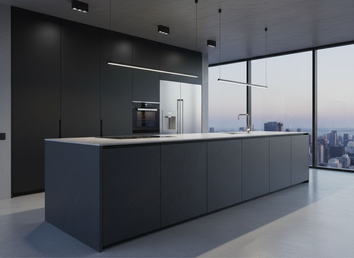 modern kitchen wrapping